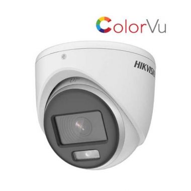 Camera HDTVI ColorVu 2MP bán cầu HIKVISION DS-2CE70DF0T-PF