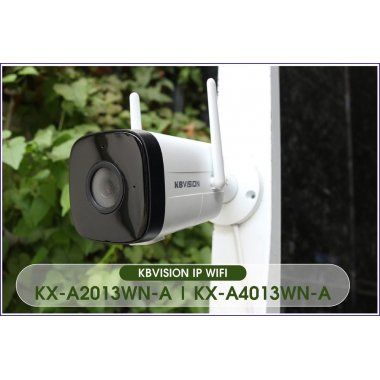 Camera IP Wifi 4MP ngoài trời KBVISION KX-A4013WN-A