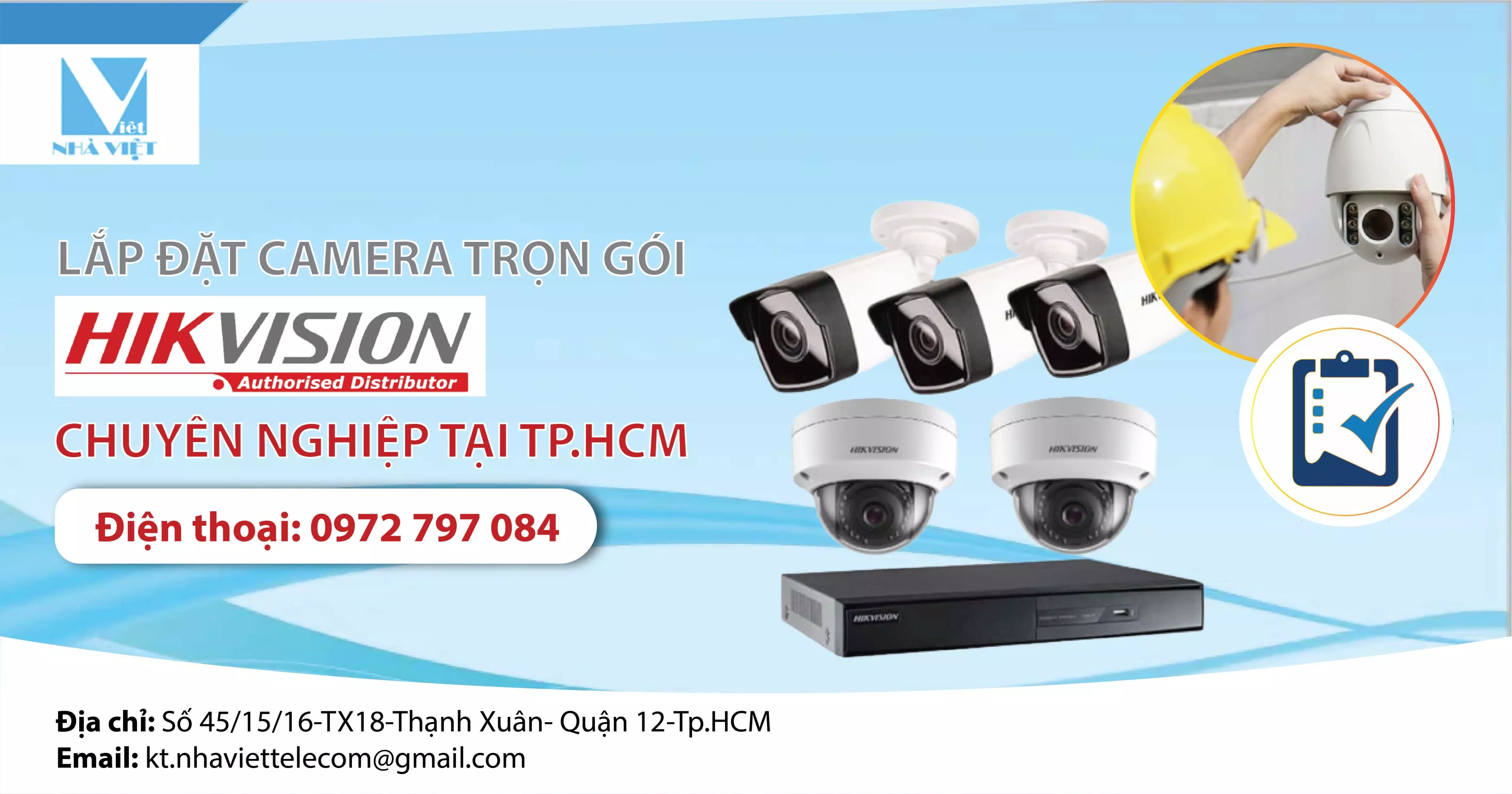 LẮP ĐẶT CAMERA TRỌN GÓI HIKVISION CHUYÊN NGHIỆP TẠI TP.HCM