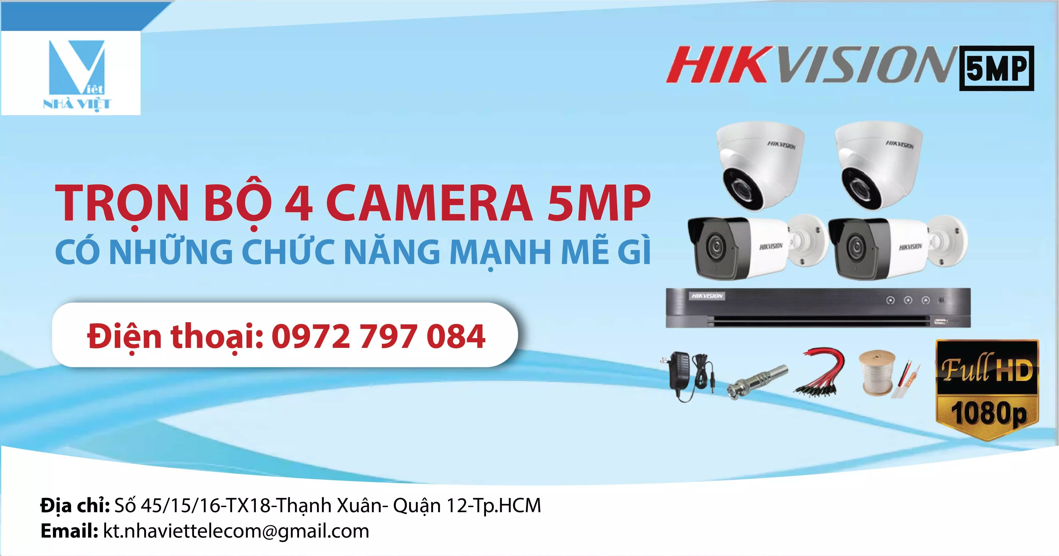 TRỌN BỘ 4 CAMERA HIKVISION 5.0MP CÓ NHỮNG CHỨC NĂNG MẠNH MẼ GÌ? 