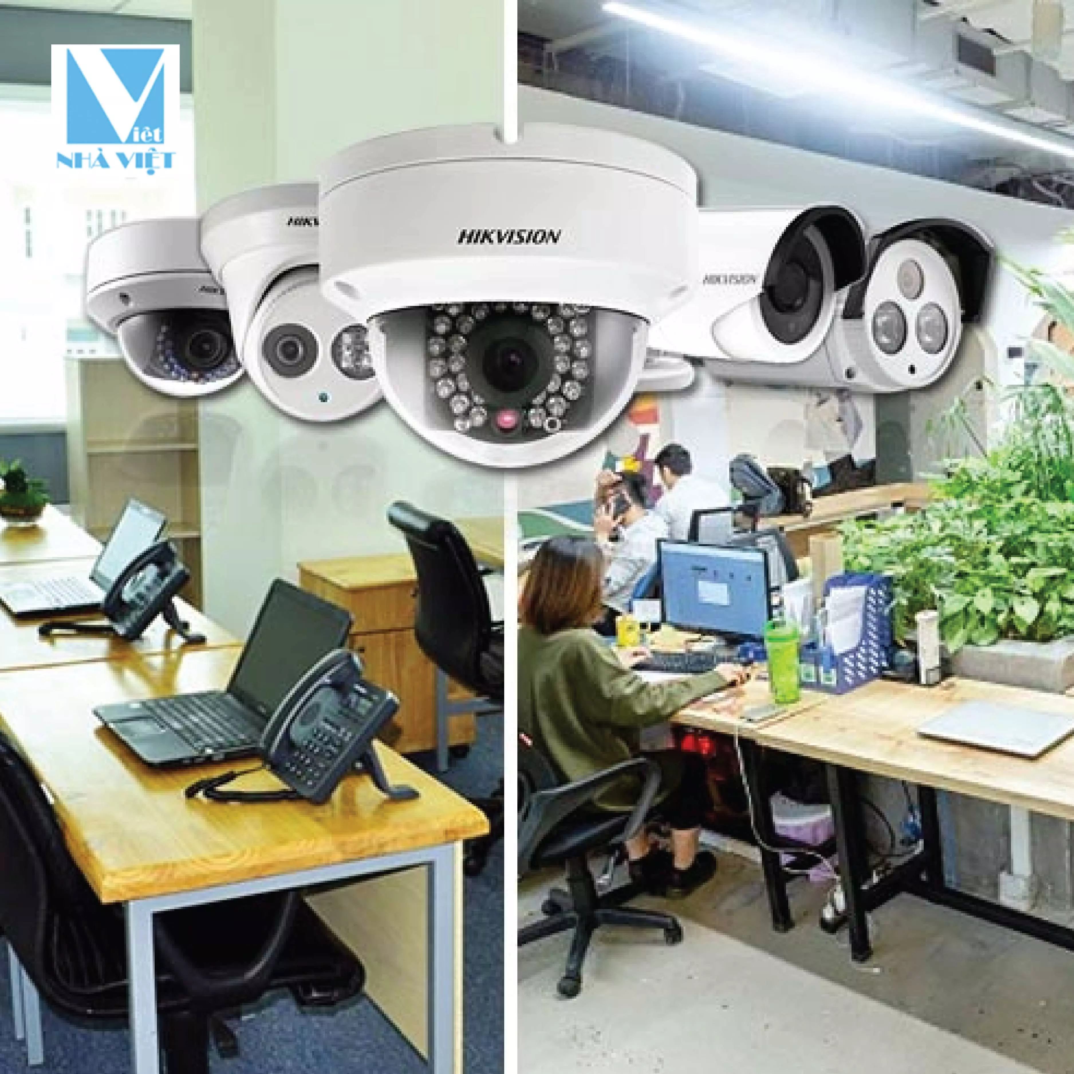 Trọn bộ 8 Camera Hikvision 2mp 05