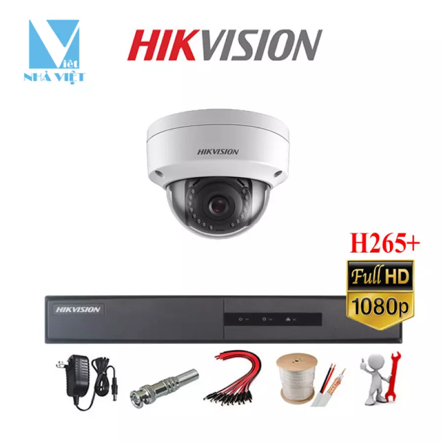 TRỌN BỘ 4 CAMERA IP HIKVISION 2MP 04