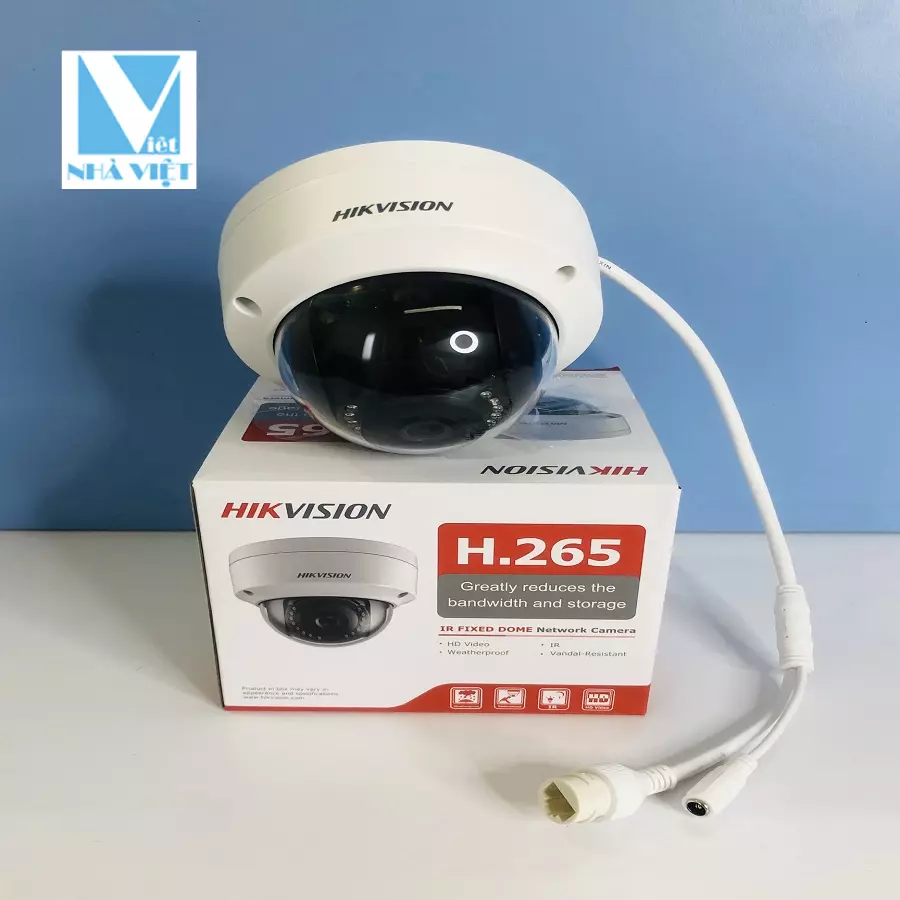 TRỌN BỘ 4 CAMERA IP HIKVISION 2MP 04