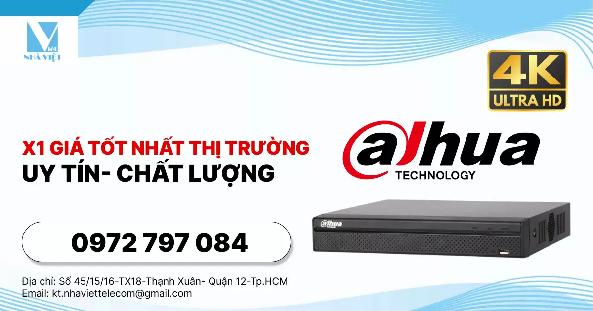 ĐẦU GHI DAHUA 5104HS-X1 GIÁ TỐT NHẤT THỊ TRƯỜNG - UY TÍN- CHẤT LƯỢNG