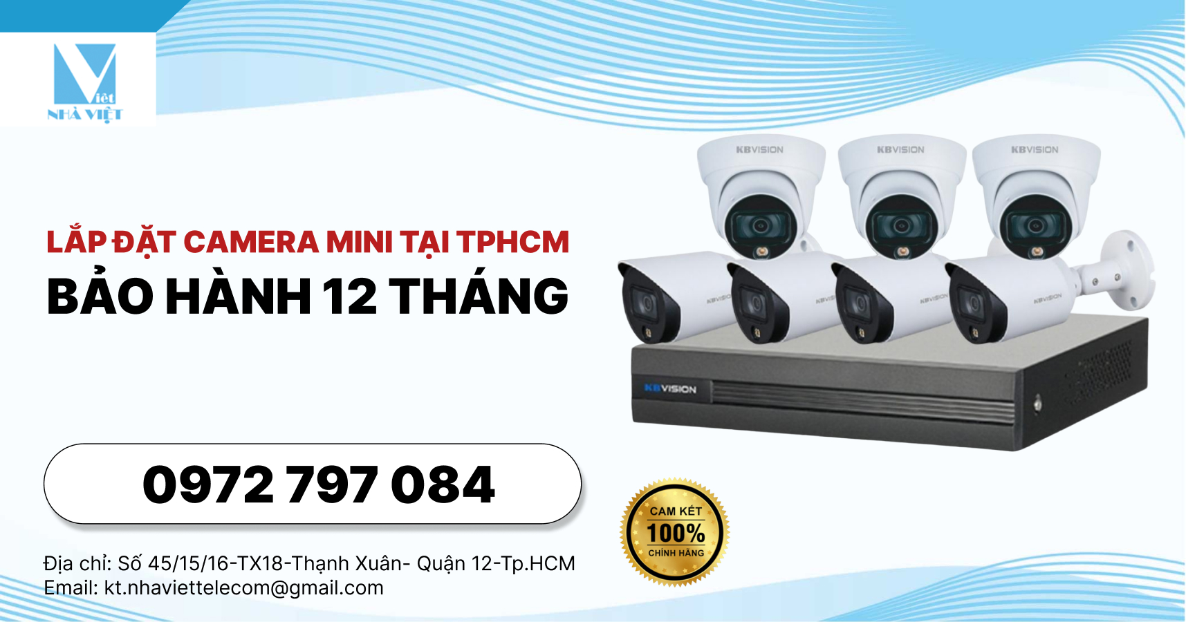 Lắp đặt camera quan sát giá rẻ tphcm uy tín, bảo hành 12 tháng