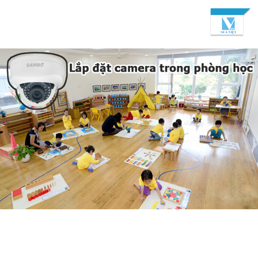 Lắp đặt camera cho trường mầm non giá tốt