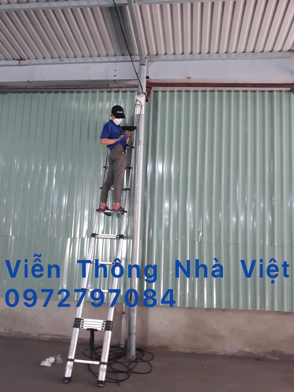 Thi công hệ thống 16 camera cho Xưởng