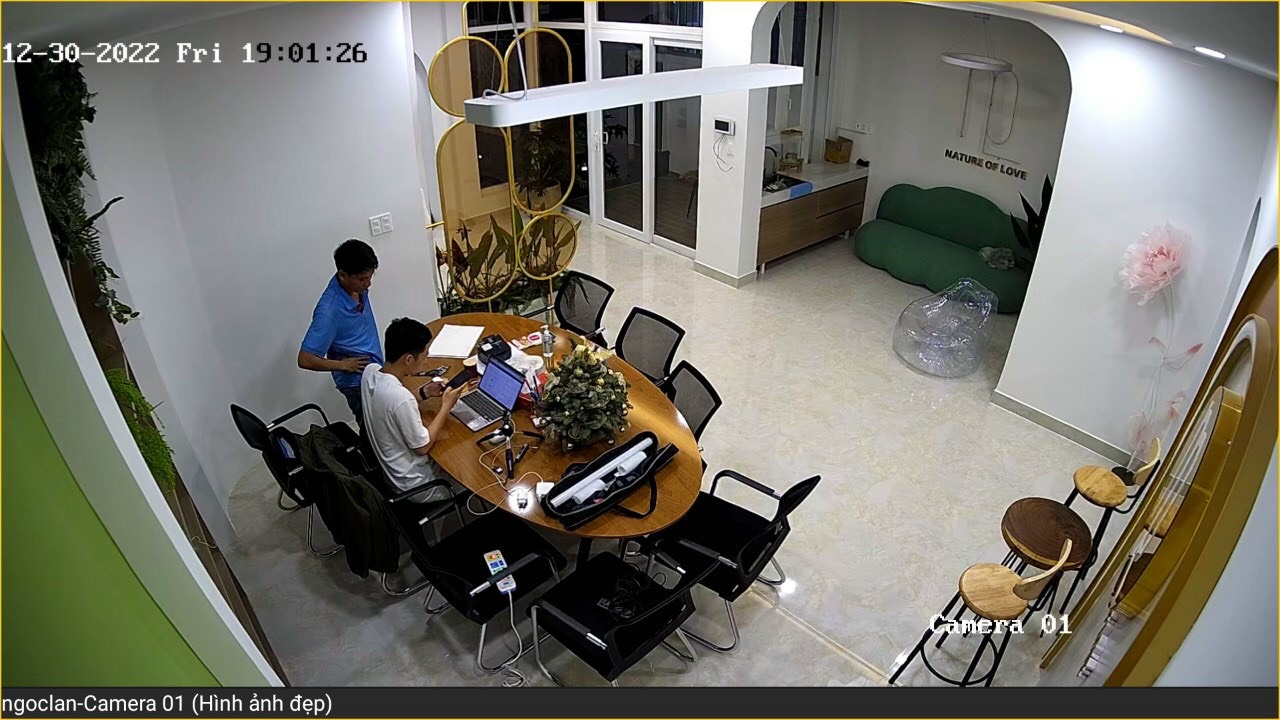 Lắp đặt 4 camera IP cho Shop mỹ phẩm Quận 7