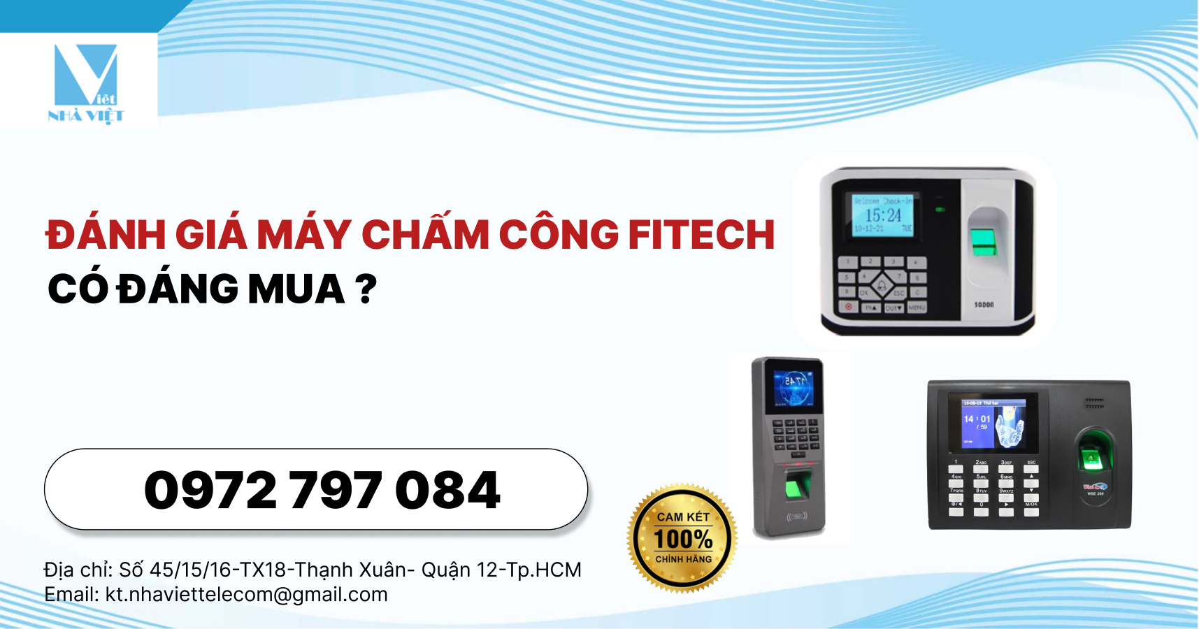 Đánh giá máy chấm công fitech có đáng mua