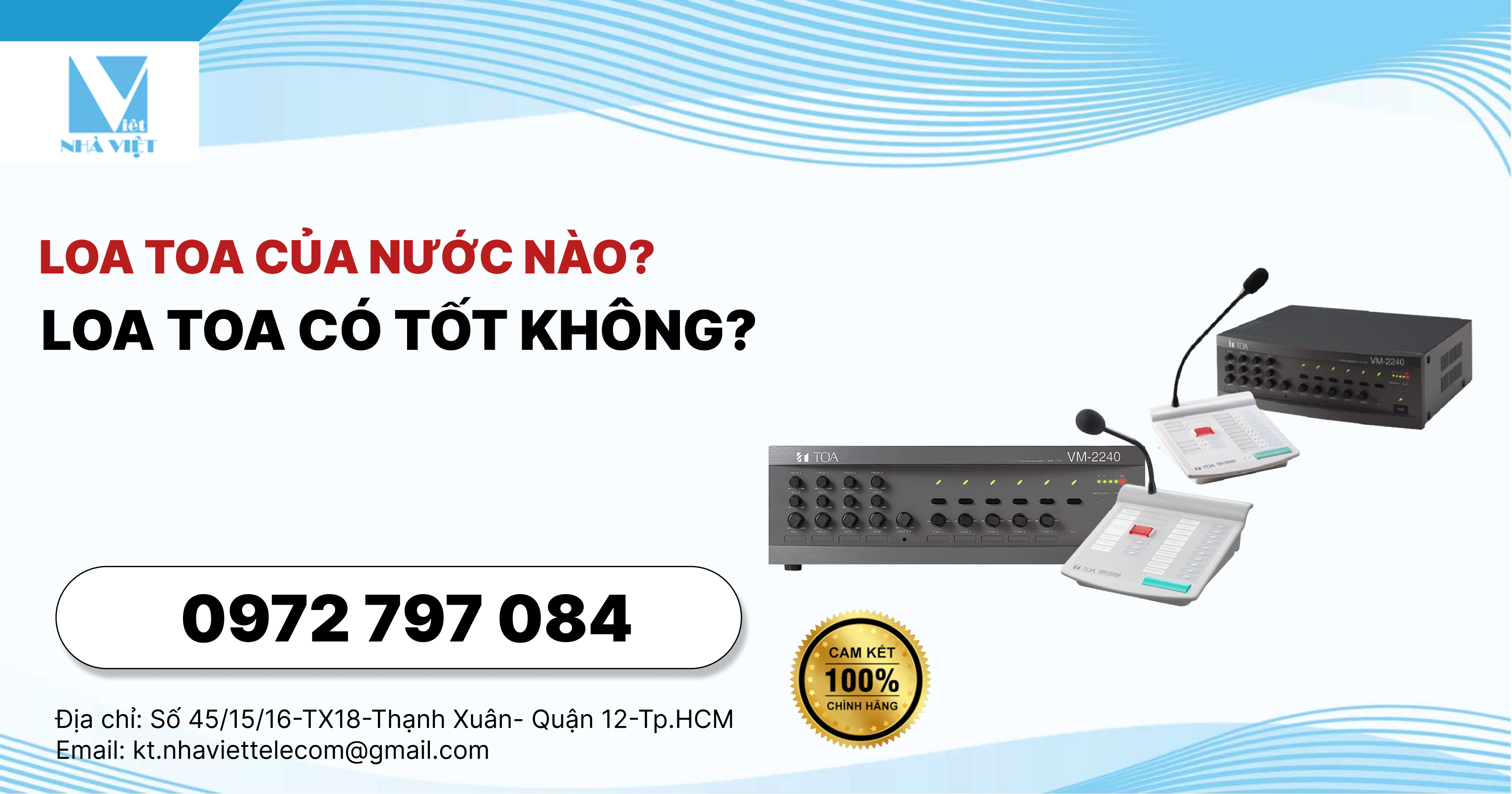 Loa TOA của nước nào? Loa TOA có tốt không?