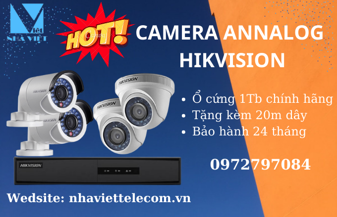 Camera trọn bộ HIKVISION Annalog