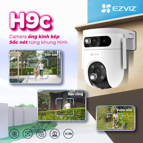 Mắt kép H9C Ezviz