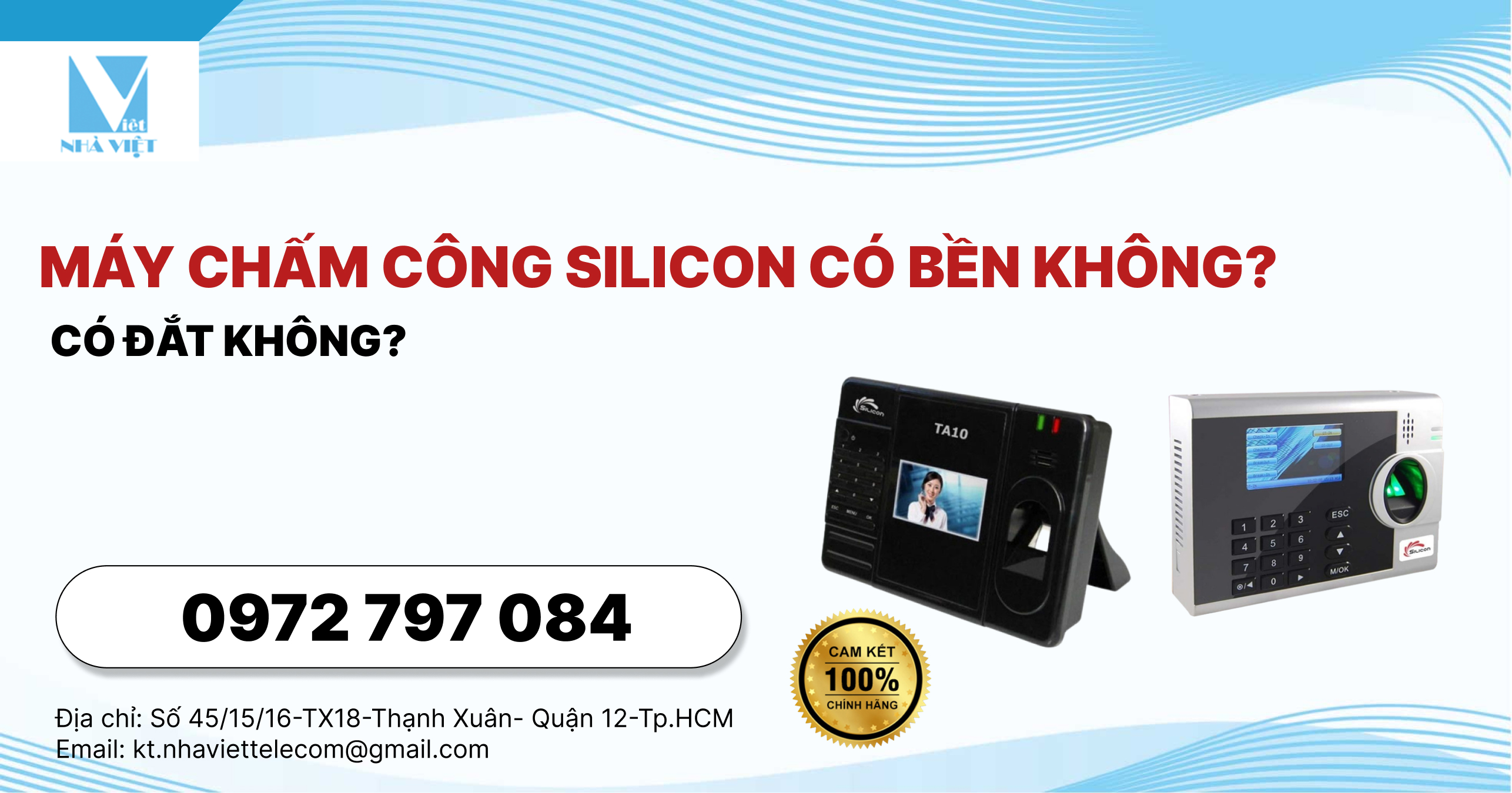 Máy chấm công silicon có bền không? Có đắt không?