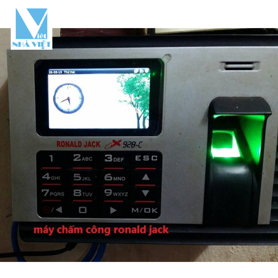 máy chấm công ronald jack x928c 06