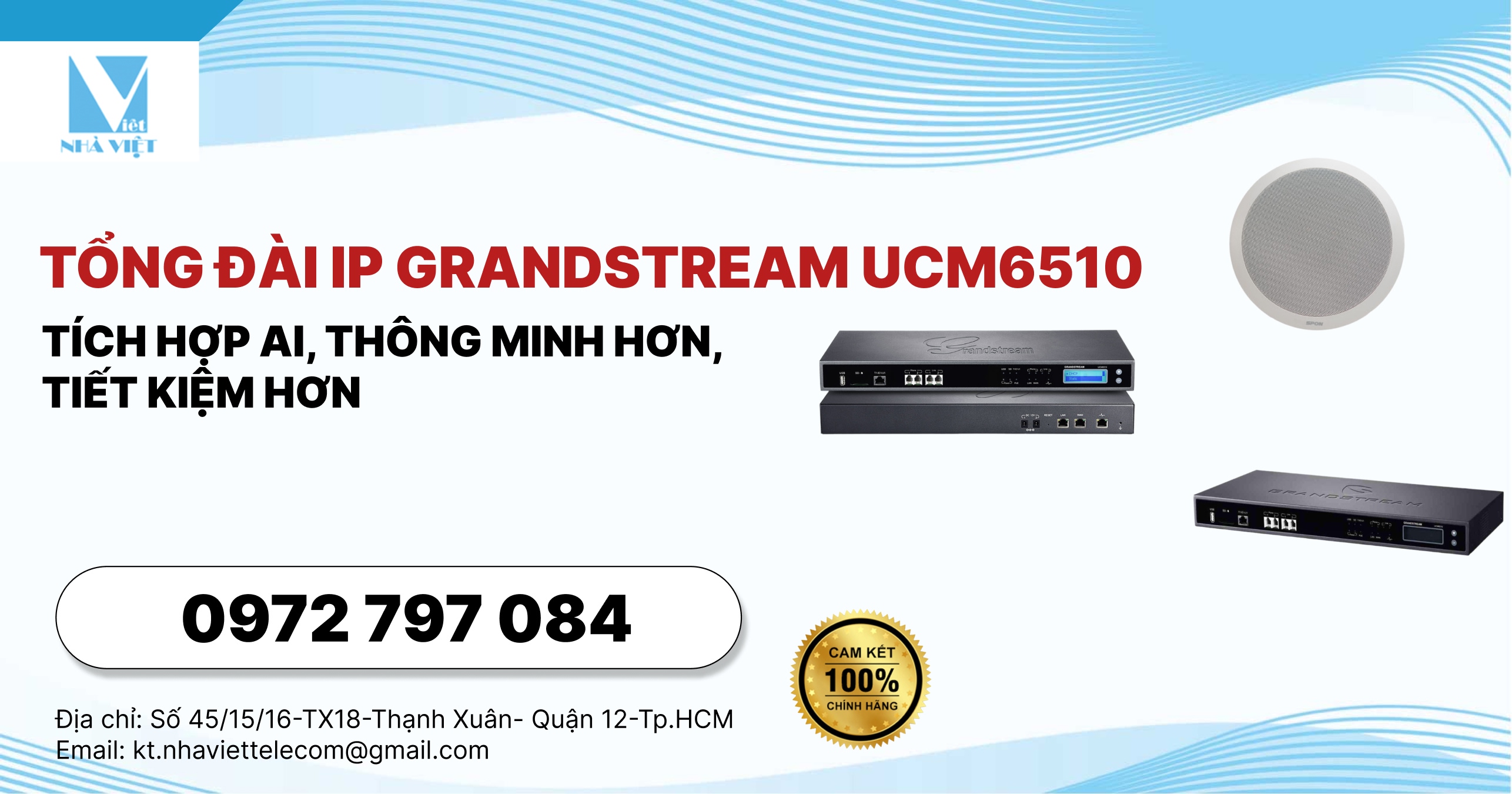 Tổng Đài Ip Grandstream Ucm6510: Tích Hợp Ai, Thông Minh Hơn, Tiết Kiệm Hơn