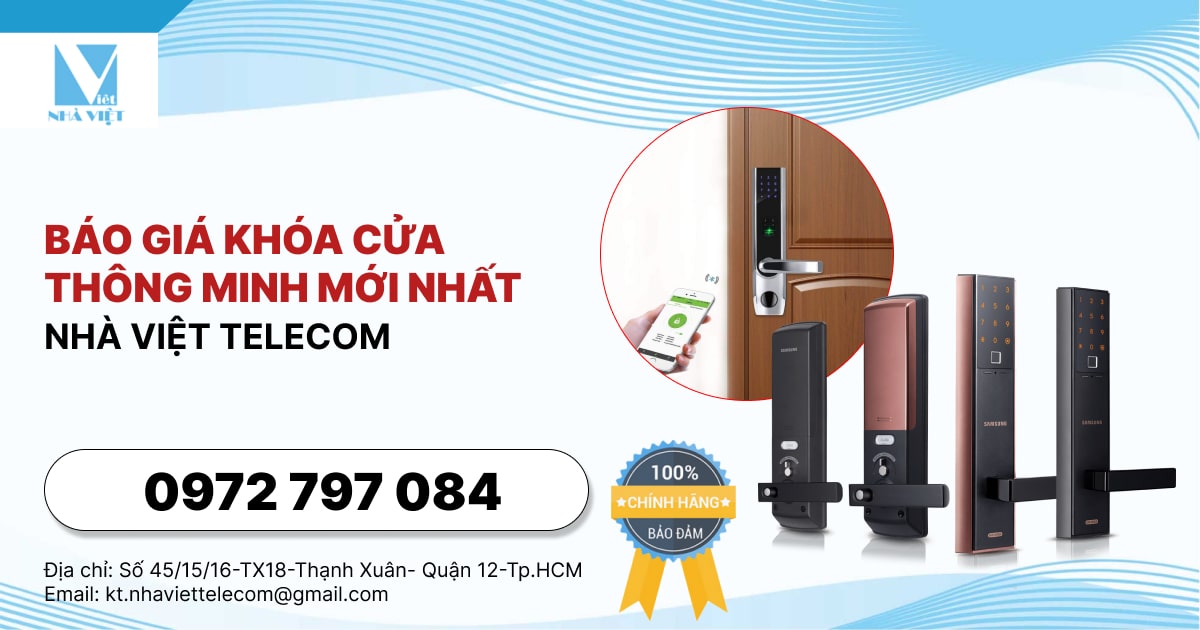 báo giá khóa cửa thông minh 01