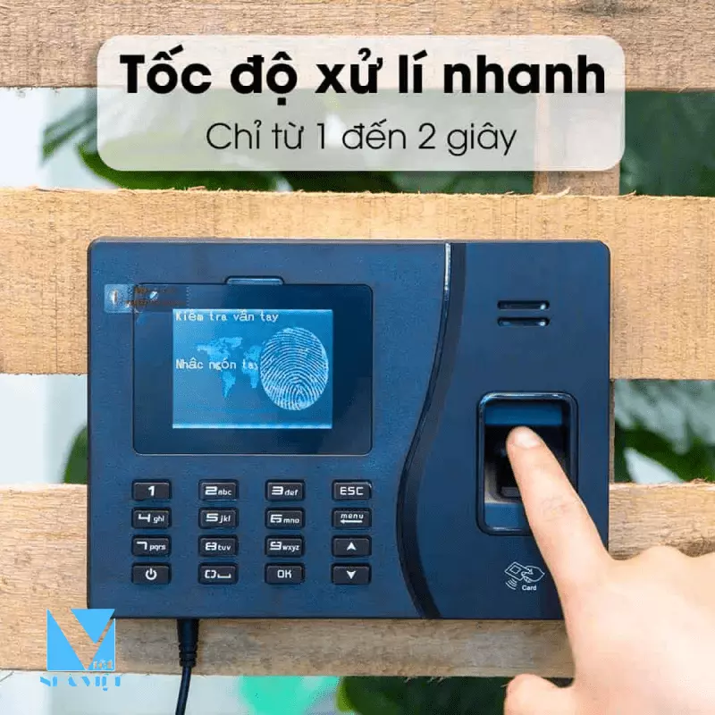 LẮP ĐẶT MÁY CHẤM CÔNG 3